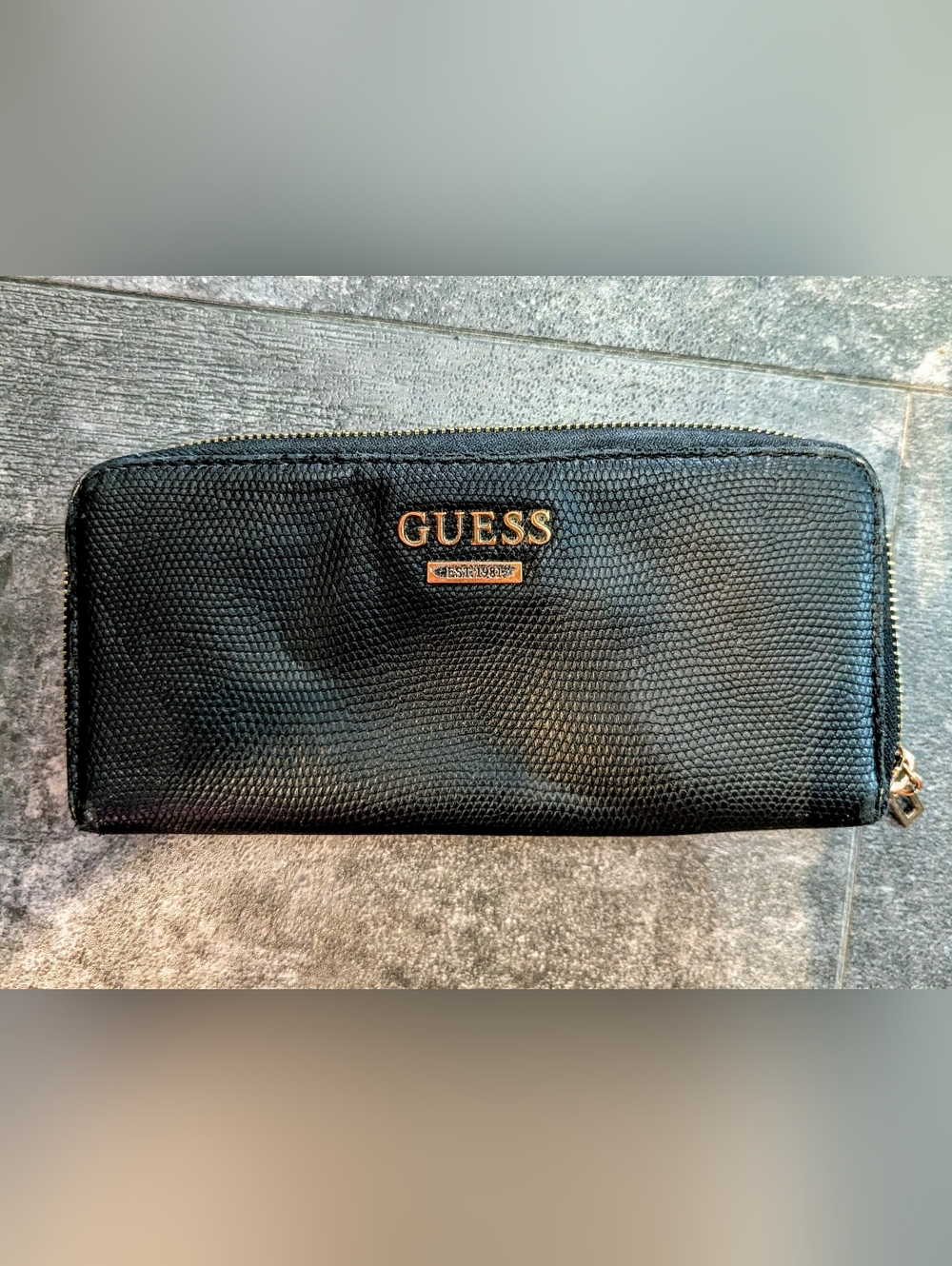 GUESS Brenton Large Zip Around Wallet